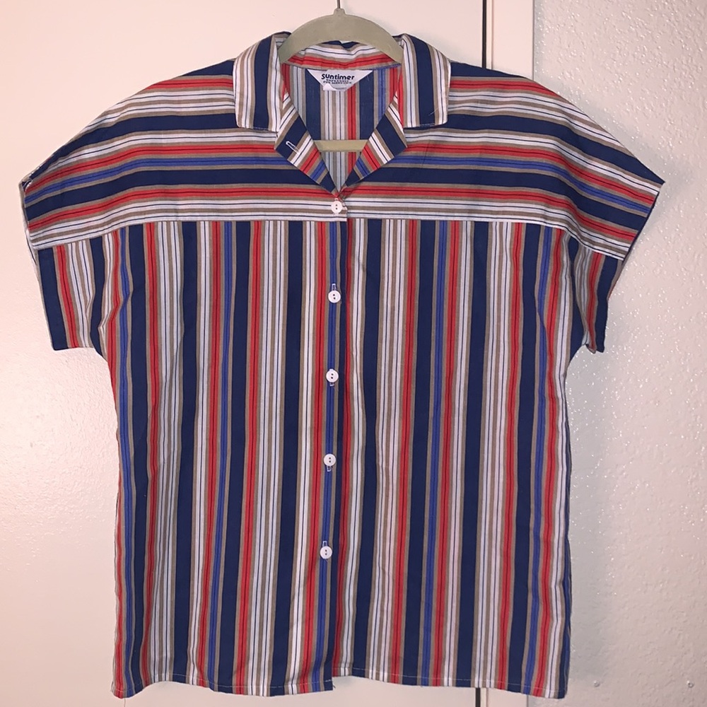 Vintage Suntimer Expressly for Mervyn’s Button Down Shirt